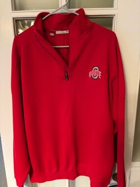 Cutter & Buck Ohio State Men's Quarter-Zip Pullover